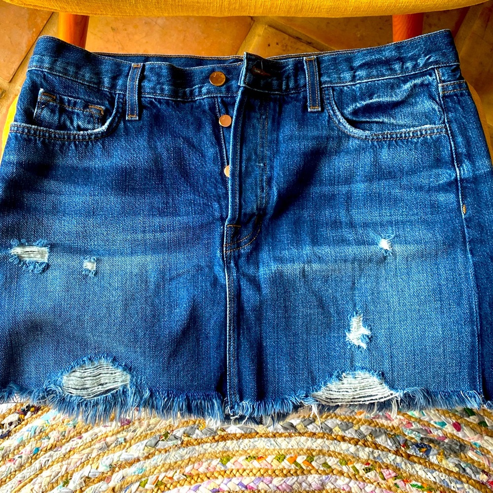 JBrand Jean Skirt
